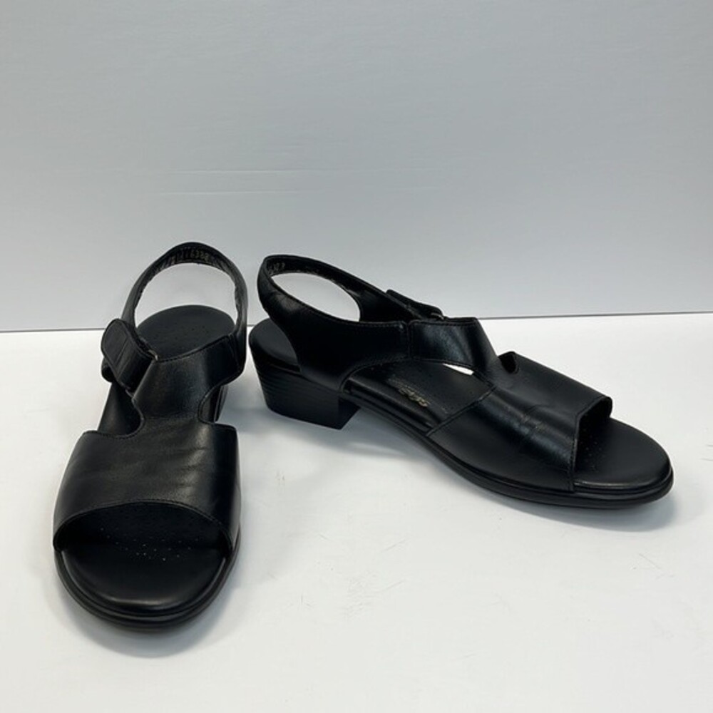 SAS Suntimer Heel Strap Sandal Black 9M